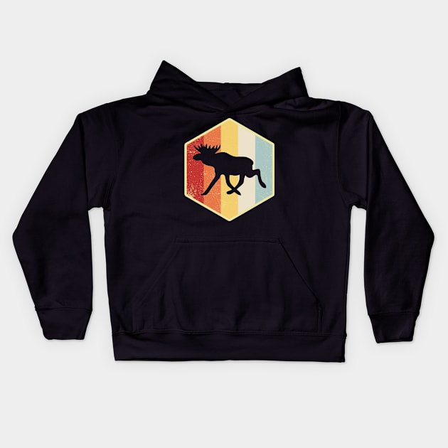 Moose Sweden Norway Kids Hoodie by tobzz